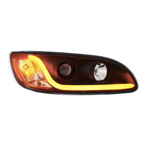 Peterbilt 382, 384, 386, 387 Black Projection Headlight - Image 4