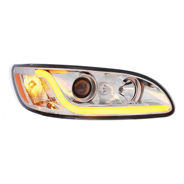 Peterbilt 386, 387 Chrome Projection Headlight - Image 3