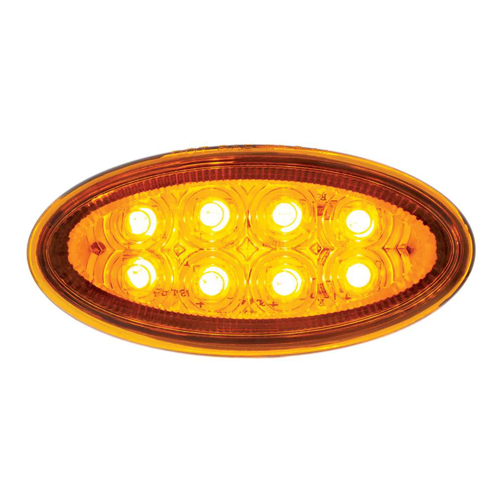 Peterbilt 386, 387 Fender Parking and Turn Signal 8 LED Light