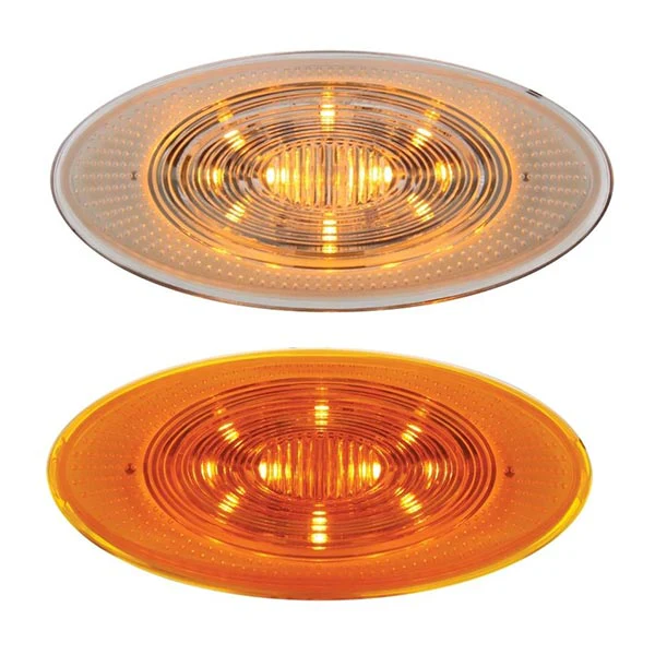 Peterbilt 386 Amber LED Front Turn Signal Light