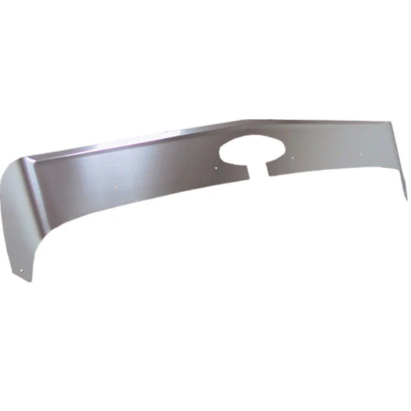 Peterbilt 386 Stainless Steel Aeroshield