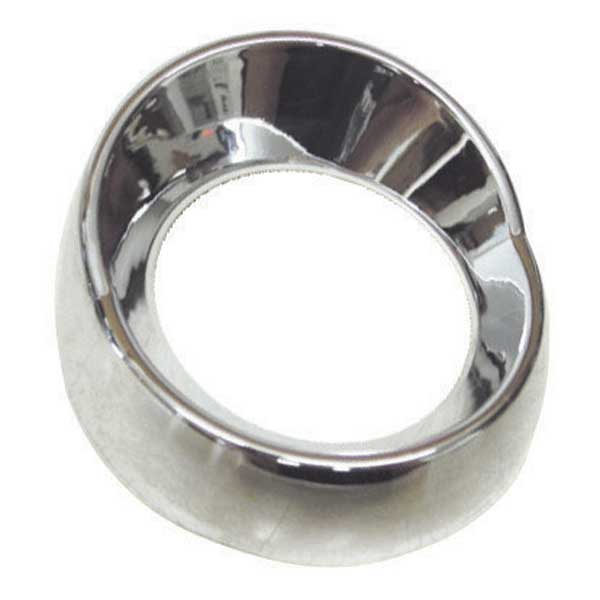 Peterbilt 387 Small Chrome Bezel with Visor