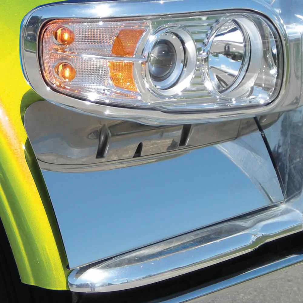 Peterbilt 388 and 389 2007 and Newer Single Headlight Fender Guards