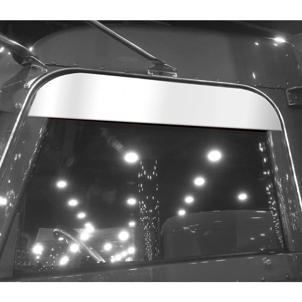 Peterbilt 389 2005 and Newer Stainless Steel Chop Tops - Image 3