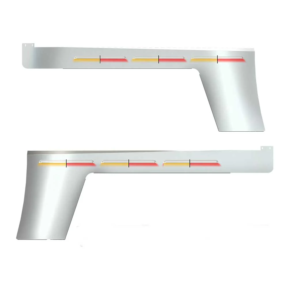 Peterbilt 389 Cab & Cowl Panels with Dual LED Glow Strips - Image 5