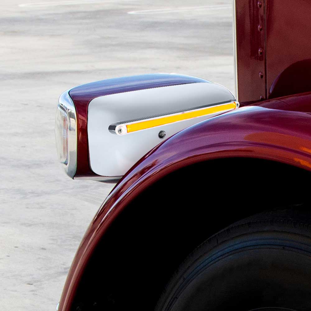 Peterbilt 389 Glolight Rear Headlight Housing Cover with 24 LEDs - Image 11