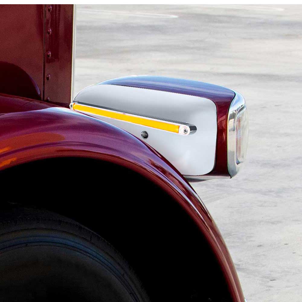 Peterbilt 389 Glolight Rear Headlight Housing Cover with 24 LEDs - Image 12