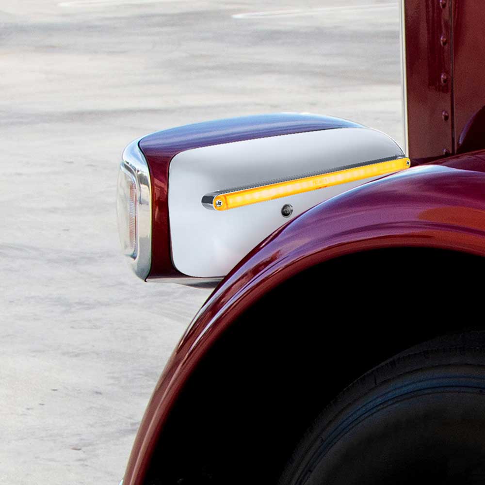 Peterbilt 389 Glolight Rear Headlight Housing Cover with 24 LEDs - Image 9