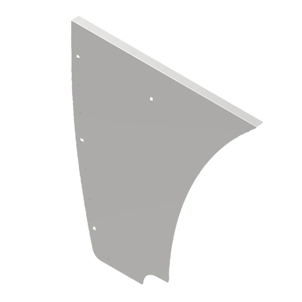 Peterbilt 389 Hood Extension Panels with Dimples