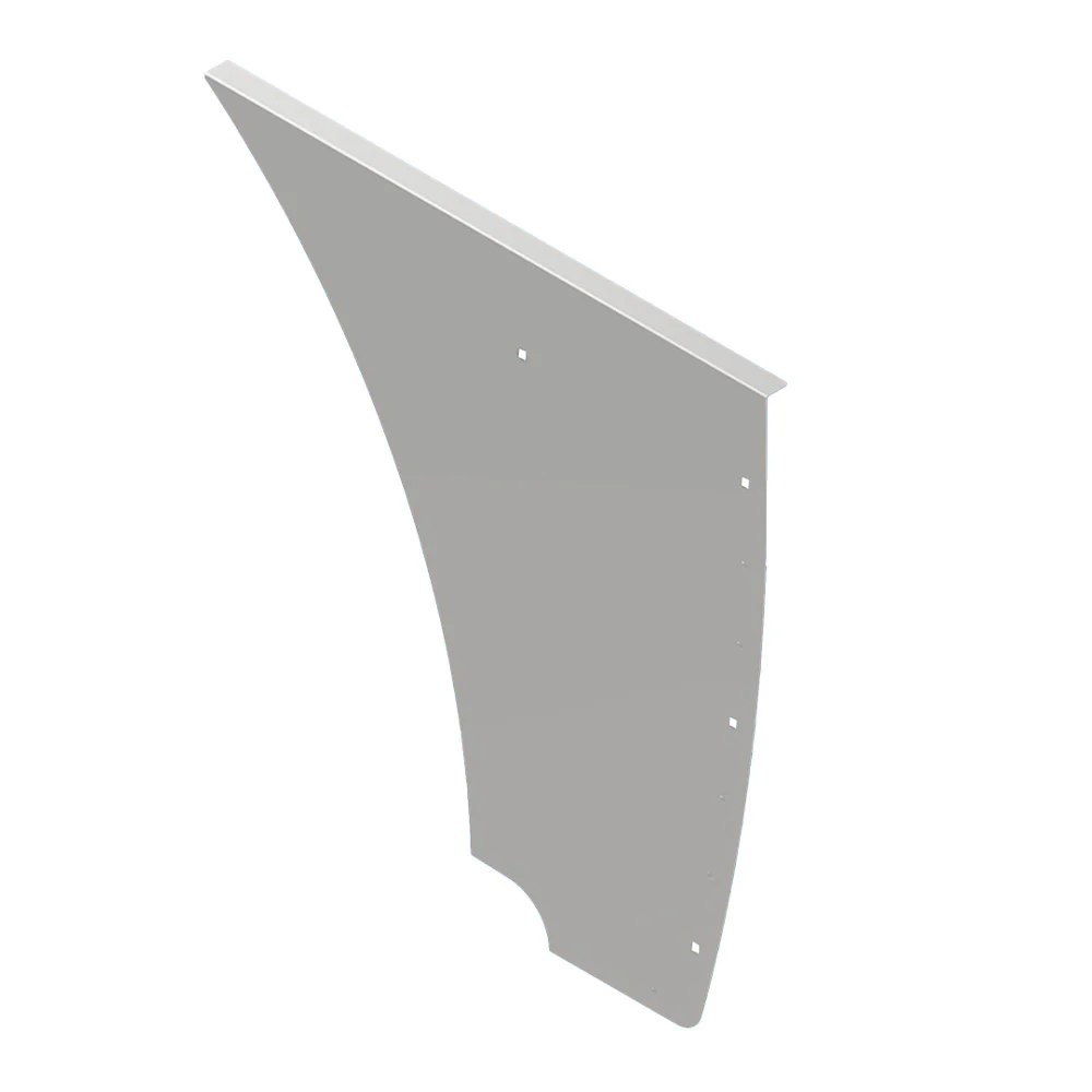Peterbilt 389 Hood Extension Panels with Dimples - Image 2