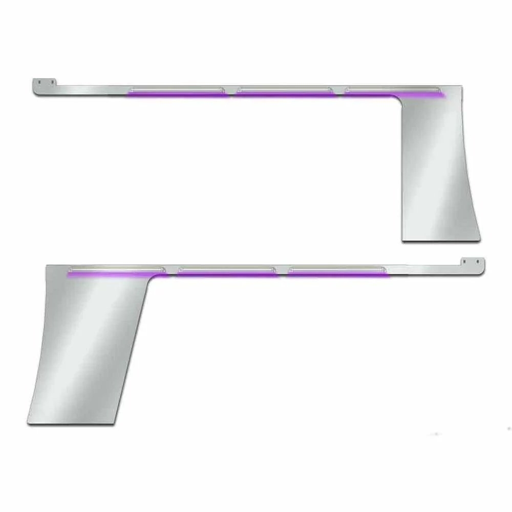 Peterbilt 389 Long Hood Cab & Cowl Panels with LED Glow Strips - Image 3