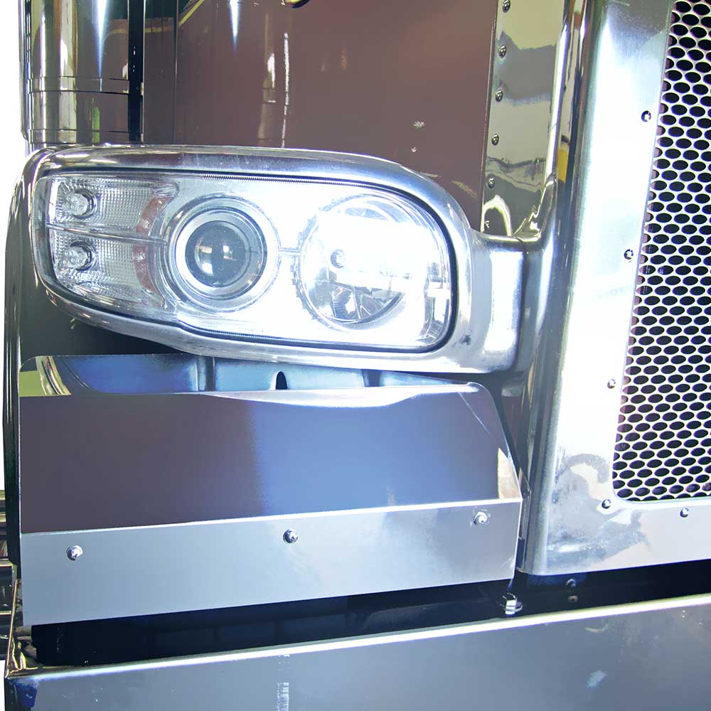 Peterbilt 389 Stainless Steel Fender Guards