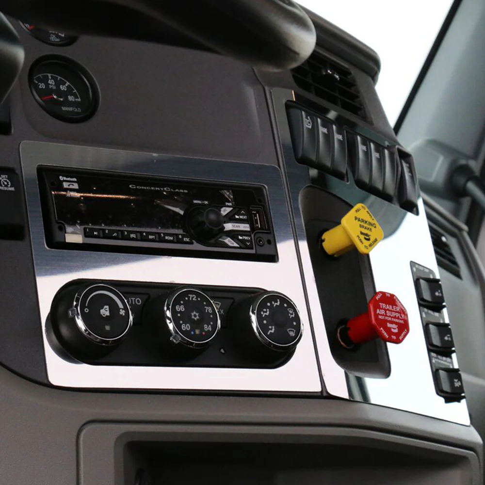 Peterbilt 567, 579, 589 Radio and HVAC Trim