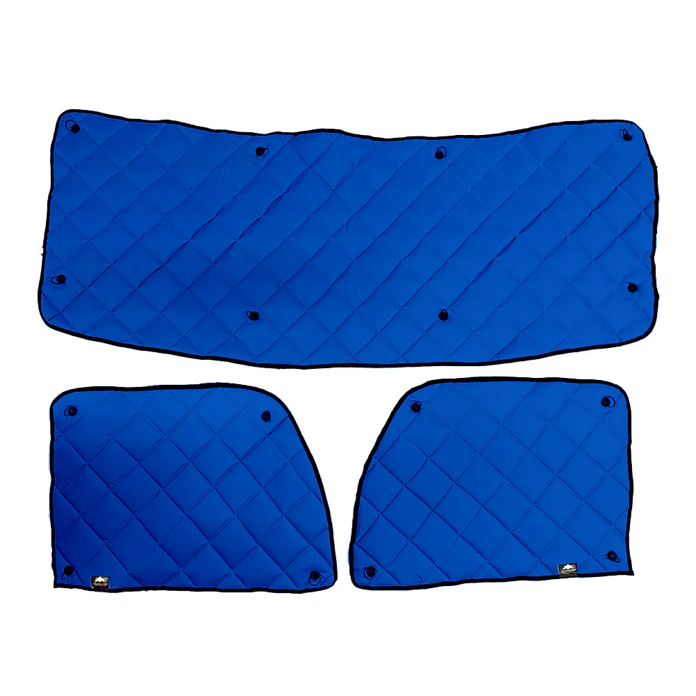 Peterbilt 567, 579, 589 ZenEclipse Blackout Window Covers "“ Cobalt Blue