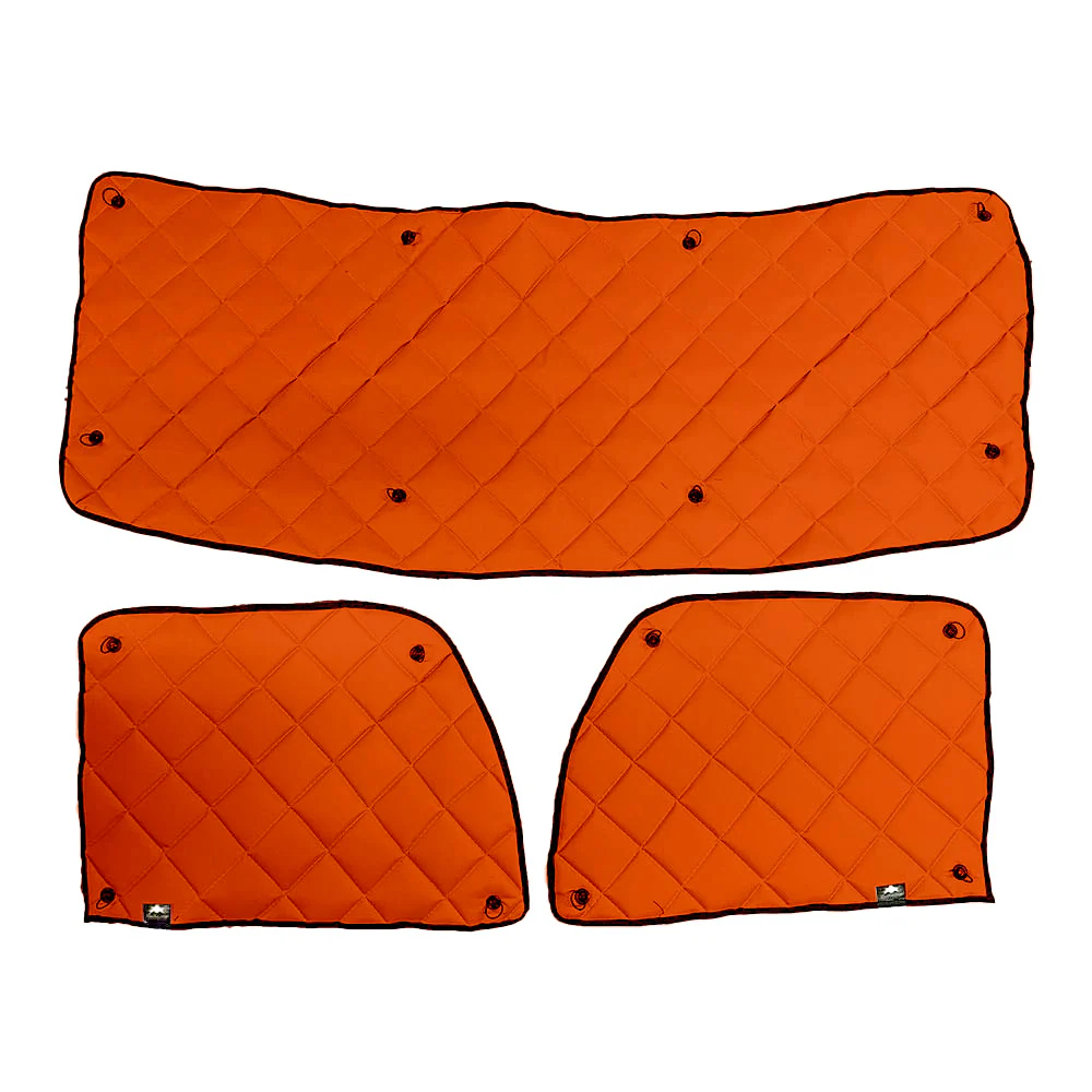 Peterbilt 567, 579, 589 ZenEclipse Blackout Window Covers "“ Orange