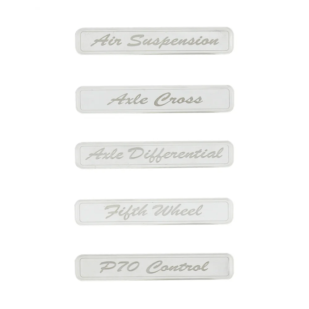 Peterbilt 567, 579 Chrome Multi-Rocker Switch Cover - Image 4
