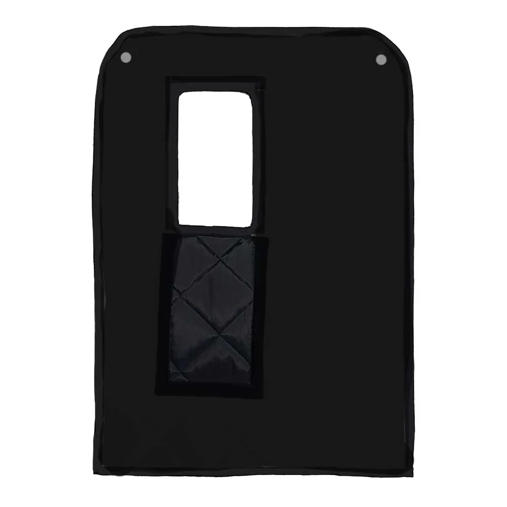 Peterbilt 567, 579 ZenEclipse Lower Bunk Window Cover PS - Black