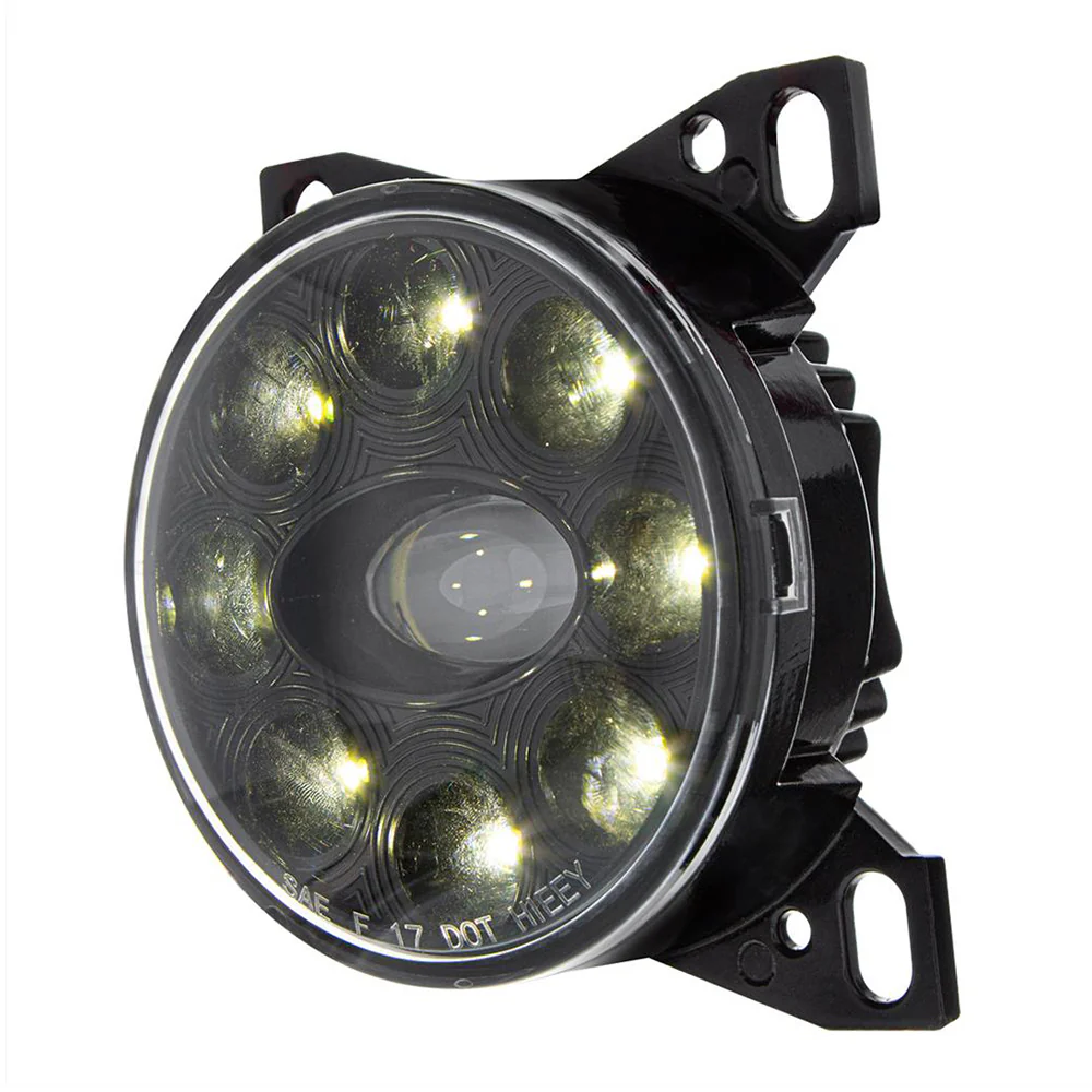 Peterbilt 579/587 & Kenworth T660 9 LED Projector Fog Light with LED Position Lights - Image 4