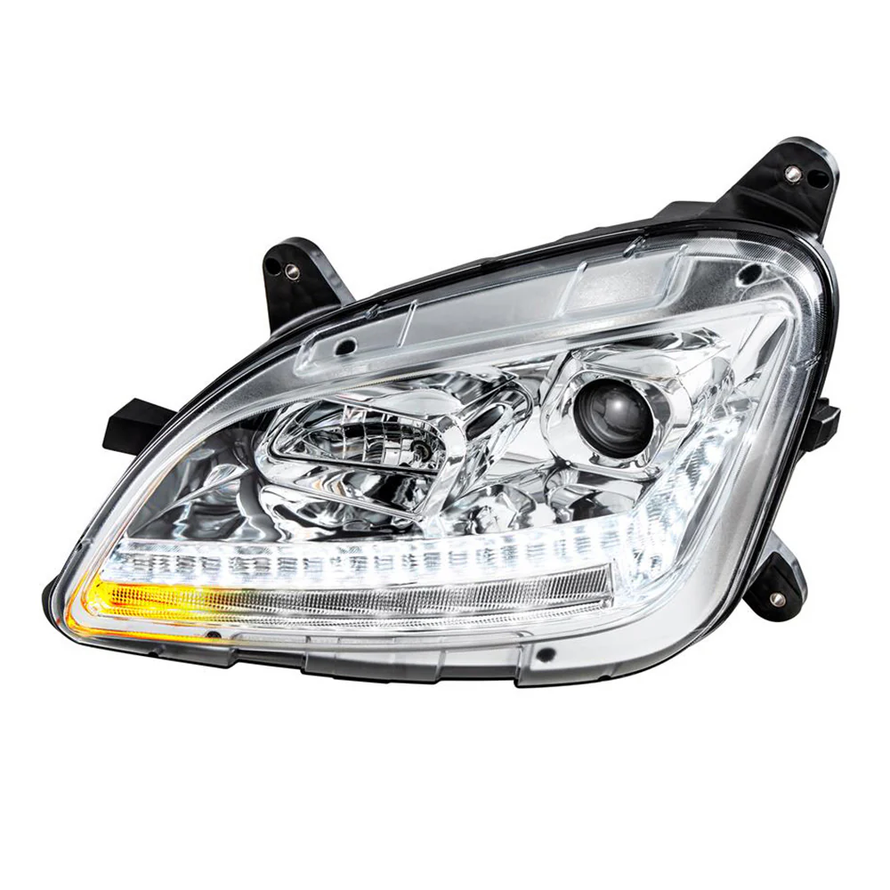 Peterbilt 579, 587 Projection Headlight with LED Sequential Turn and DRL - Image 11