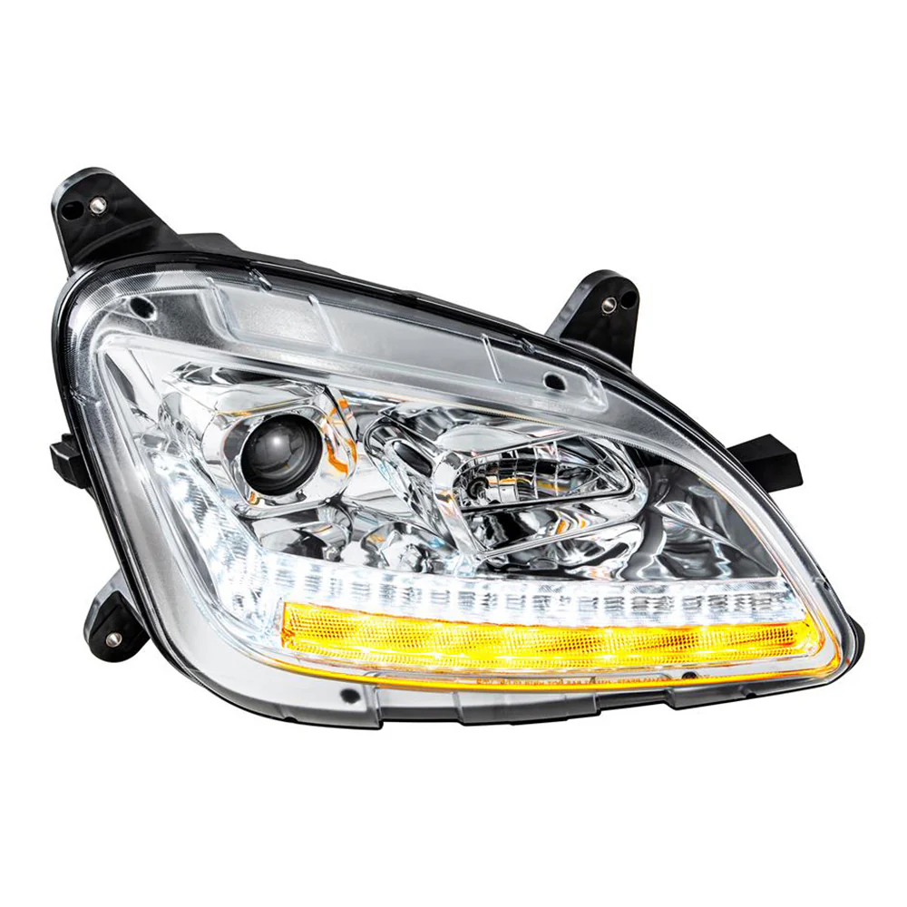 Peterbilt 579, 587 Projection Headlight with LED Sequential Turn and DRL - Image 6