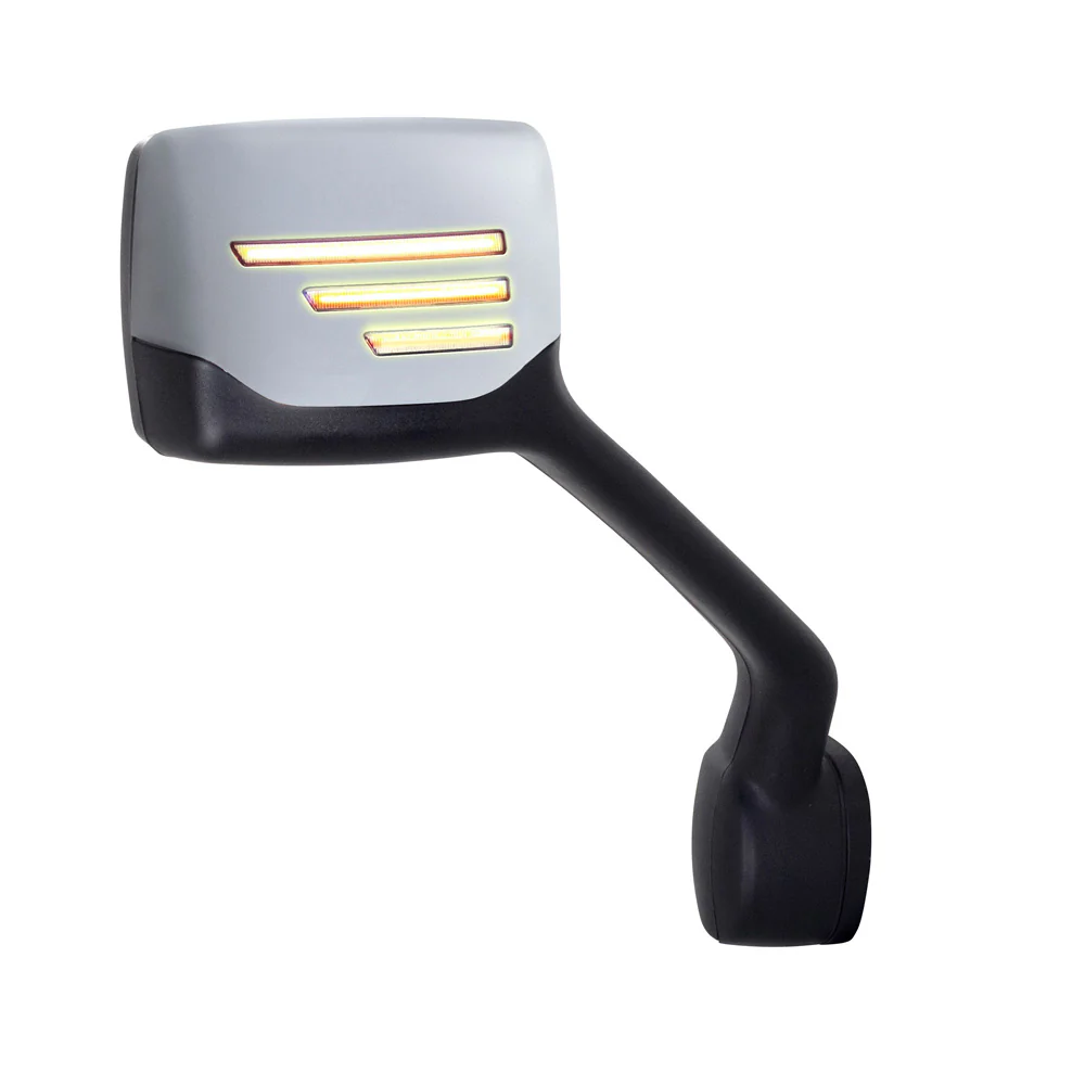 Peterbilt 579 and KW T680, T880 Chrome Hood Mirror with Turn Signal - Image 3