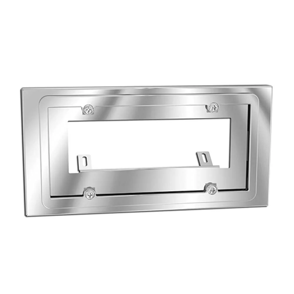 Peterbilt 579 Plate Hanger & Bezel for Bumpers with Air Dams
