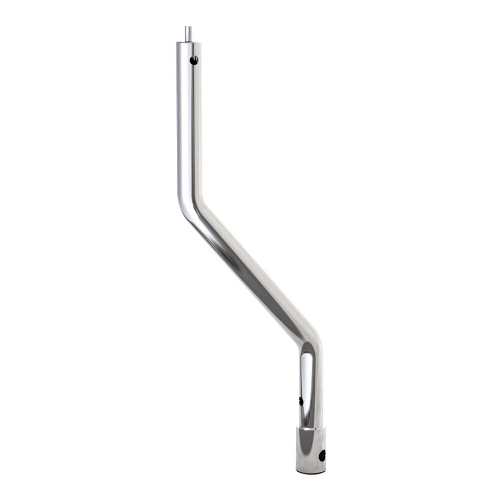 Peterbilt 589 2024 and Newer Stainless Steel Double Bend Silent Shifter - Image 2
