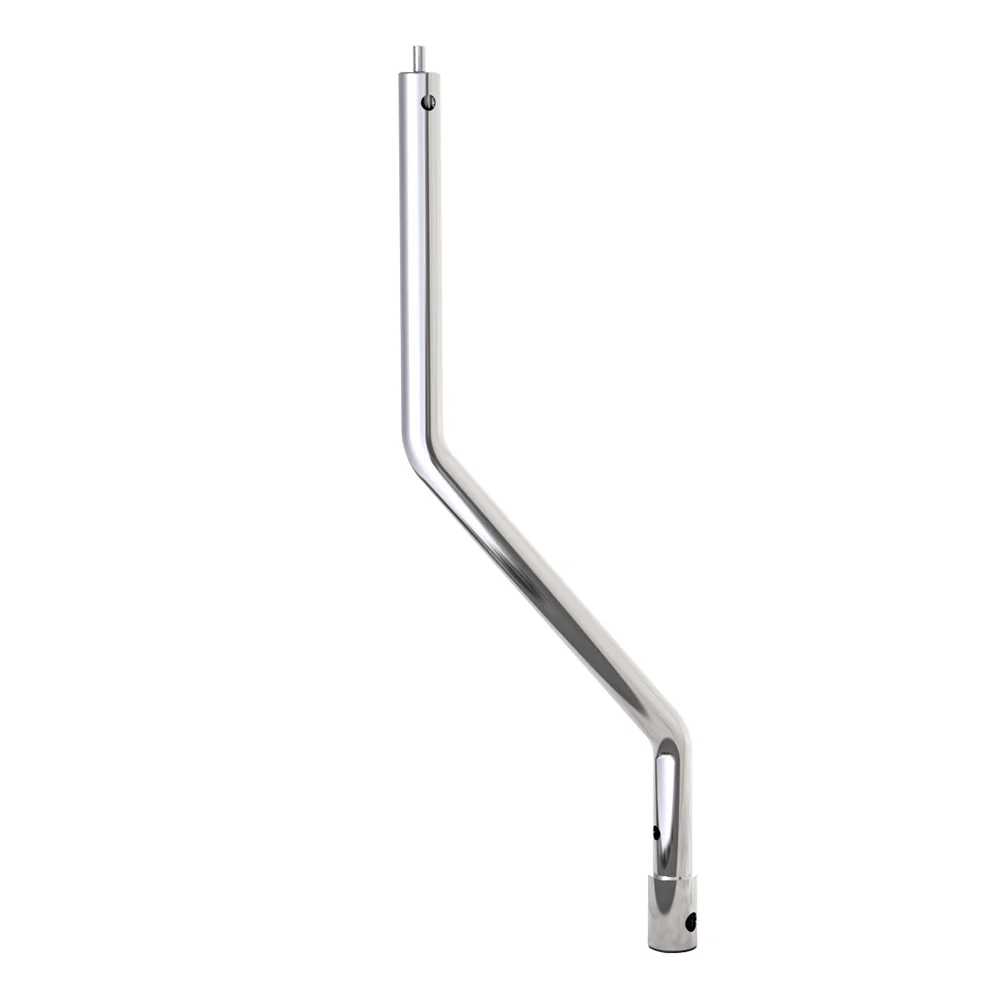 Peterbilt 589 2024 and Newer Stainless Steel Double Bend Silent Shifter - Image 3