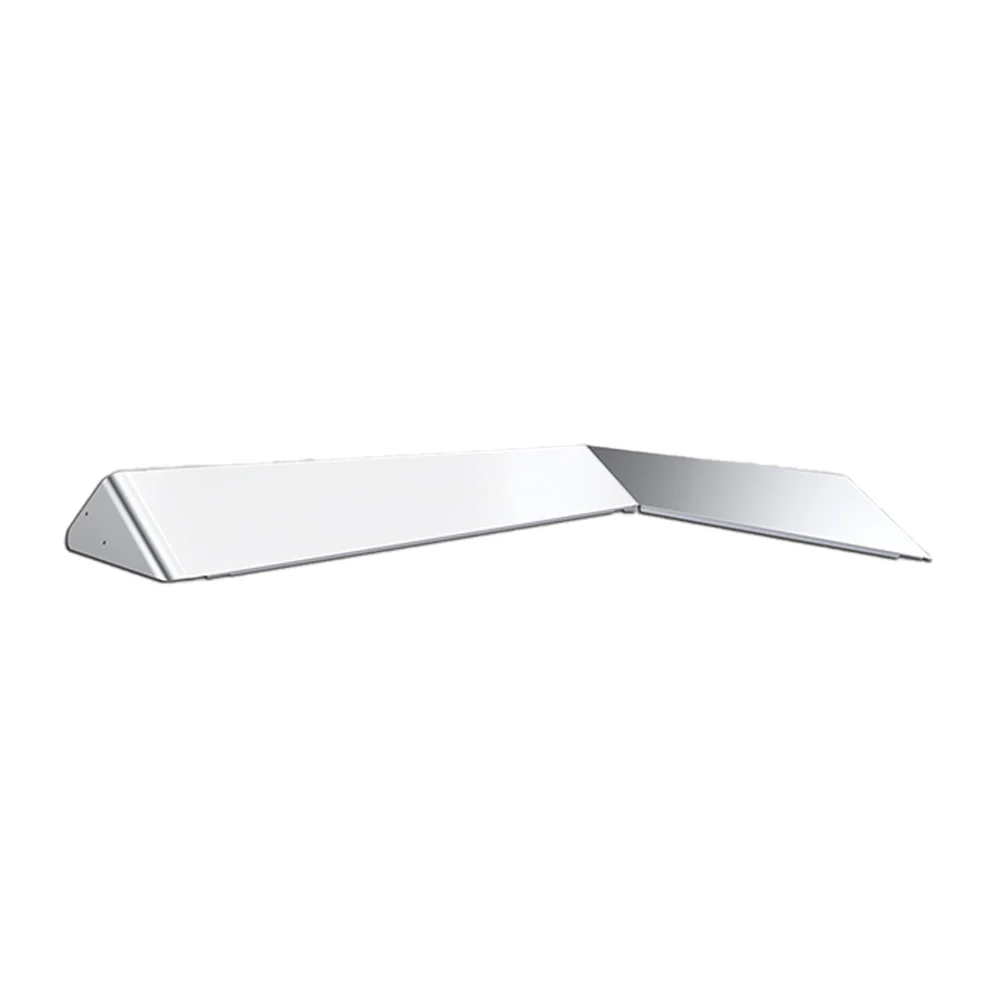 Peterbilt 589 Low Roof 13.5" Straight Top Bowtie Visor - Image 3