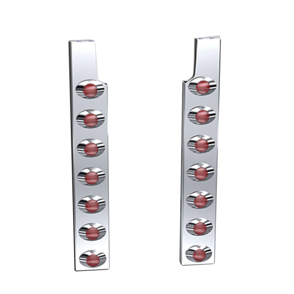 Peterbilt 589 Rear Air Cleaner Light Bar with 8 M3 Lights - Image 2