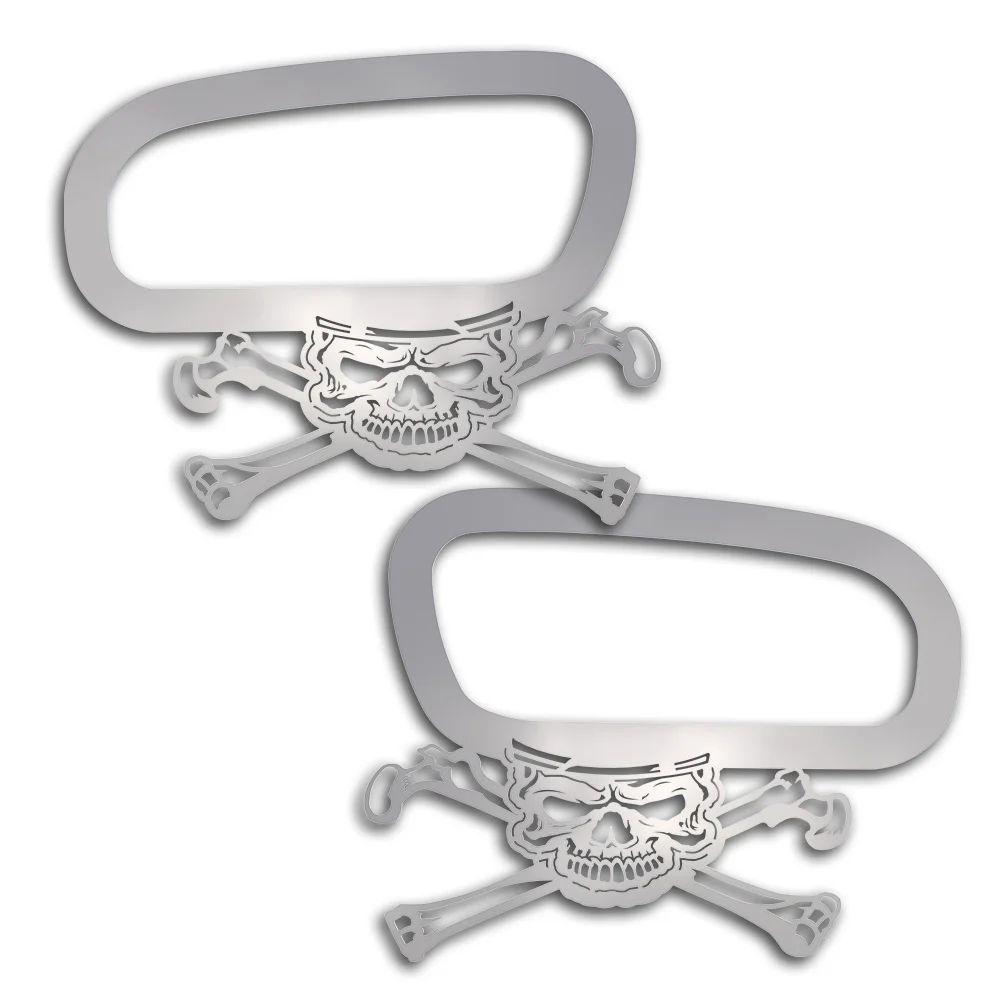 Peterbilt 589 Skull Bone Handle Trim