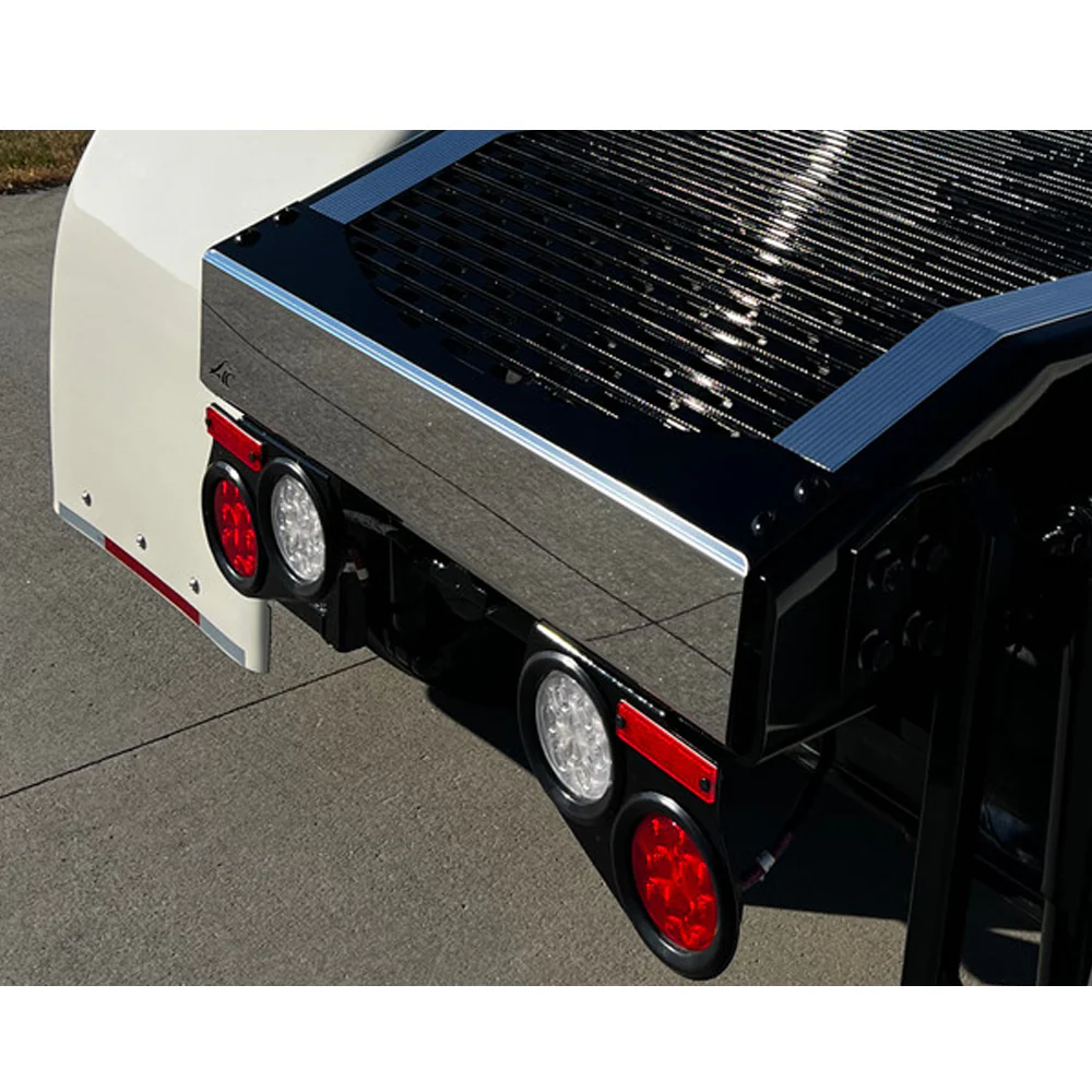 Peterbilt 589 Stainless Steel 32"L x 6"W Rear Frame Cover