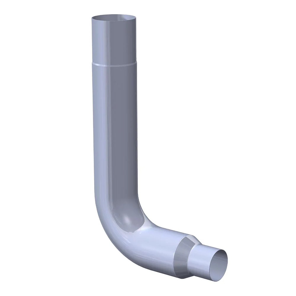 Peterbilt 6-5"D 90 Degree Chrome Elbow