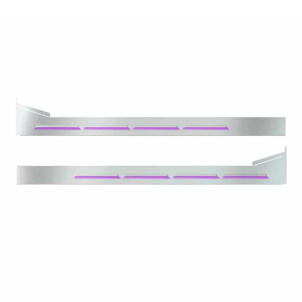Peterbilt 78"L x 6"H Sleeper Panels with LED Glow Strips - Image 3