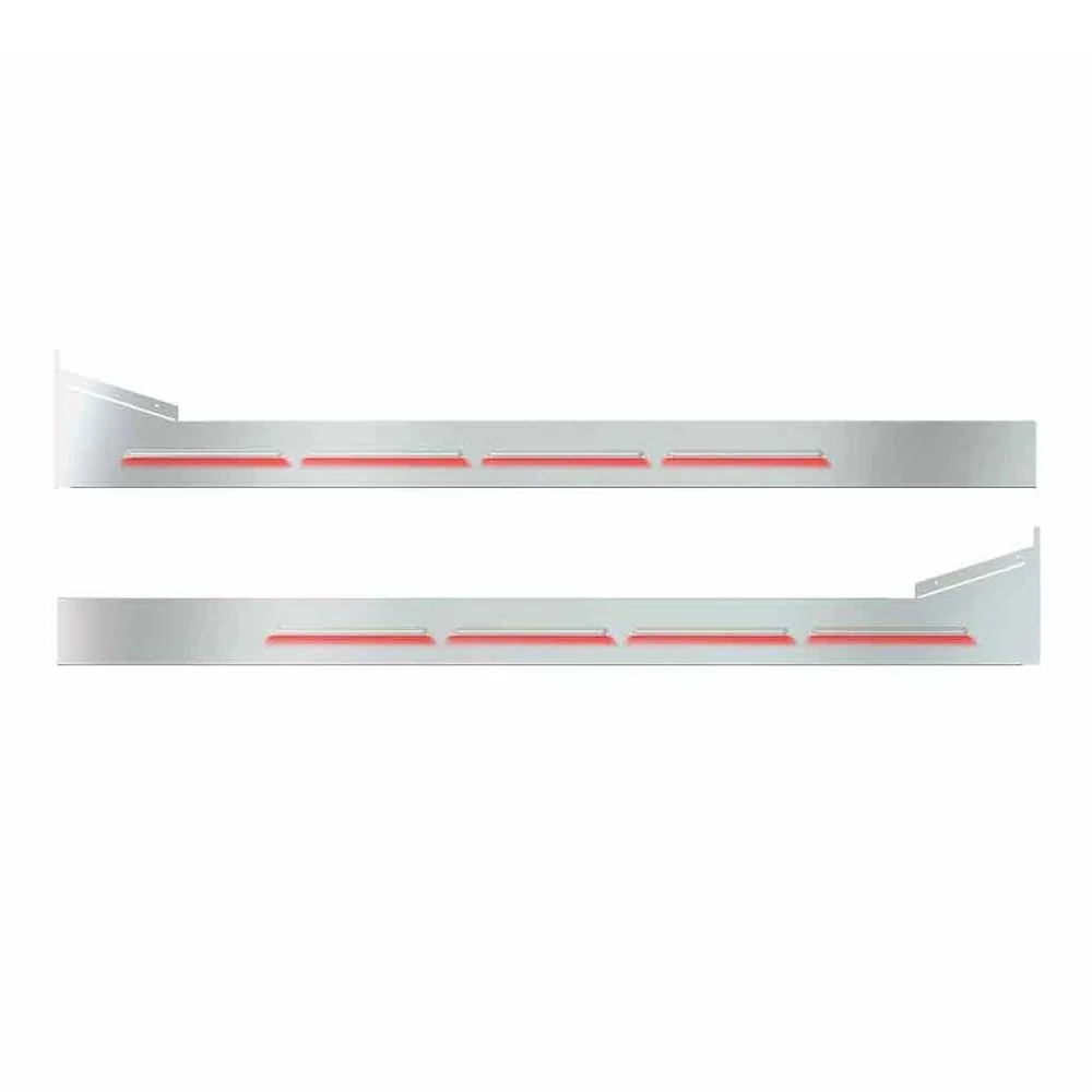 Peterbilt 78"L x 6"H Sleeper Panels with LED Glow Strips - Image 5