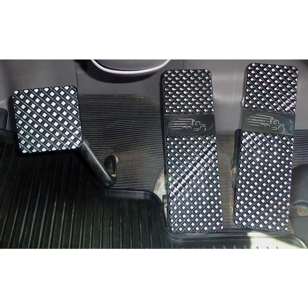 Peterbilt Black Billet Aluminum Pedal Set