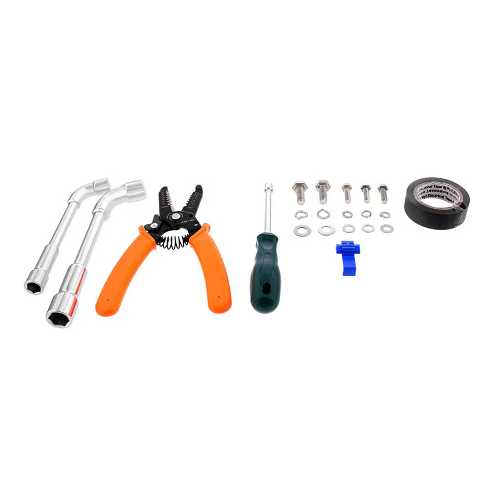 Peterbilt Black Inner Housing 10 High Power LED Projection Headlight Assembly with Mounting Arm and Turn Signal Side Pod - Image 12