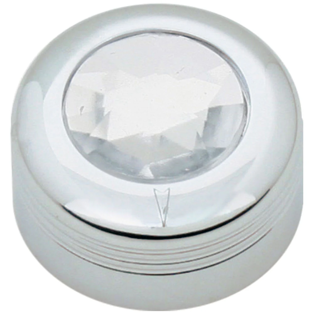 Peterbilt Chrome AC/Heater Knob with Jewel - Image 3