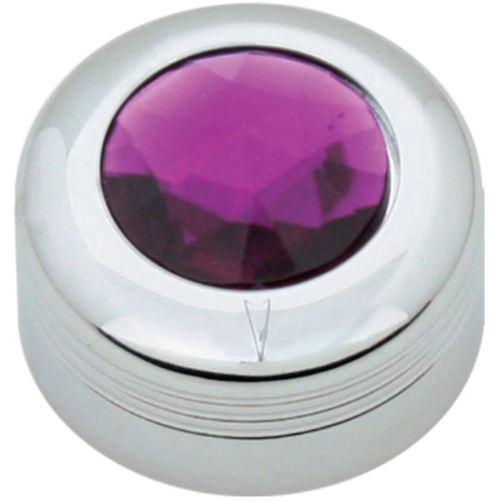 Peterbilt Chrome AC/Heater Knob with Jewel - Image 4
