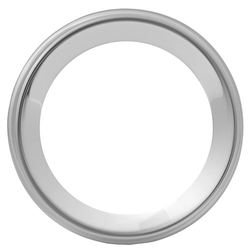 Peterbilt Chrome Gauge Bezel 2 1/4"D