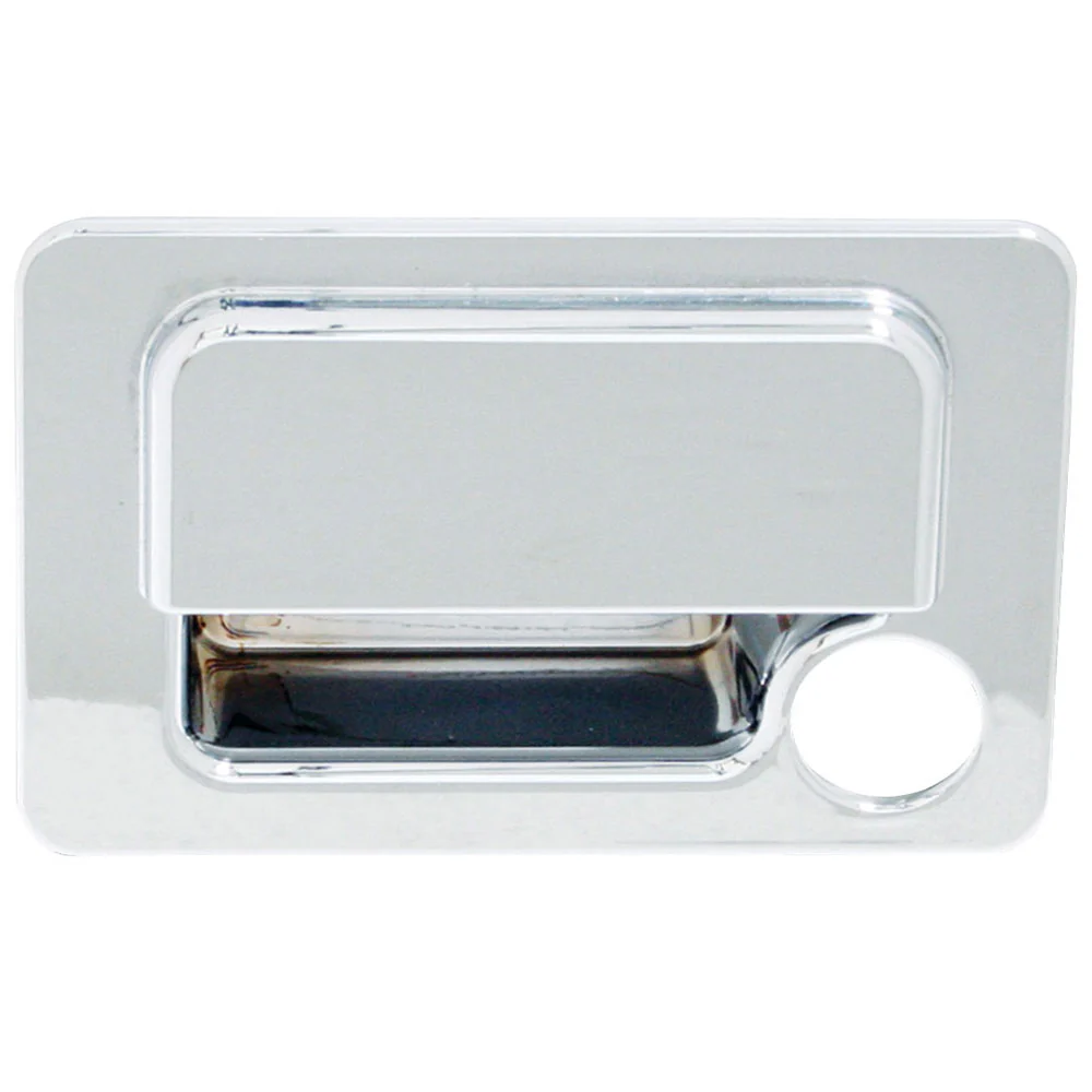 Peterbilt Chrome Glove Box Latch Cover 2006+ - Image 2