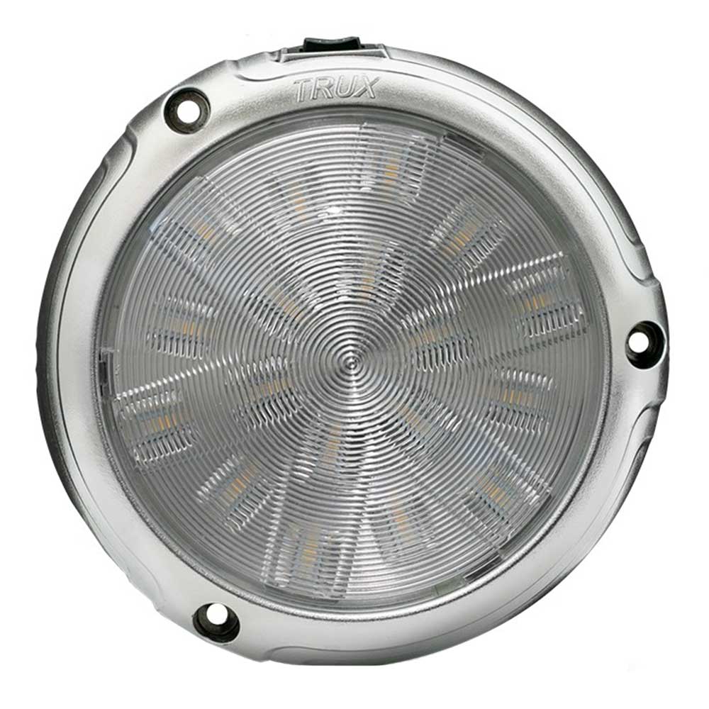 Peterbilt Chrome LED Interior Projector Dome with 6 Color Auxiliary Light - Image 2