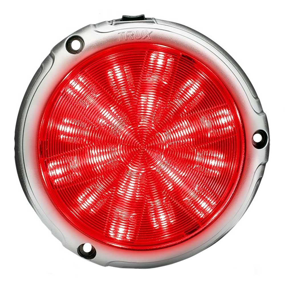 Peterbilt Chrome LED Interior Projector Dome with 6 Color Auxiliary Light - Image 6