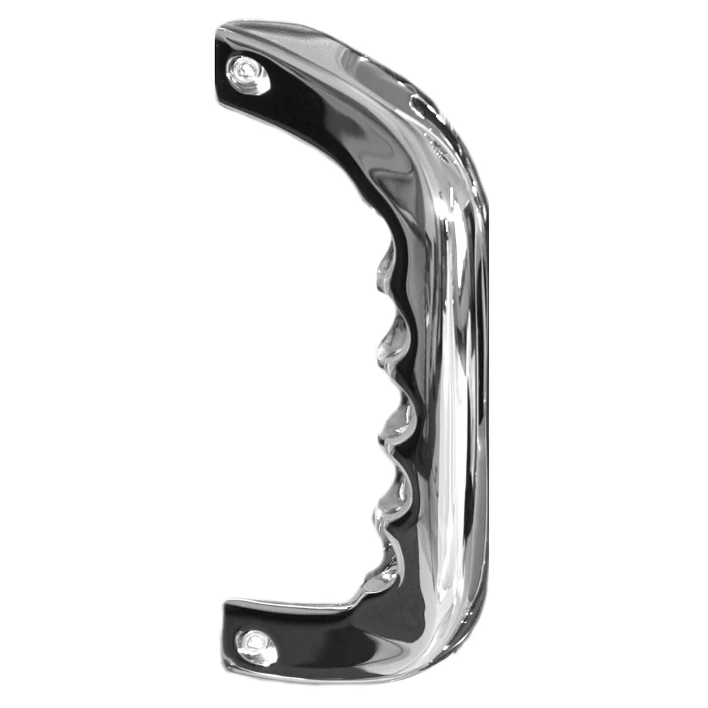 Peterbilt Chrome Plated Billet Aluminum Grab Handle with Finger Grips