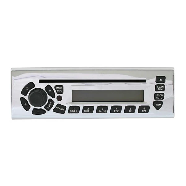 Peterbilt Chrome Radio Unit Faceplate Cover