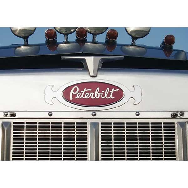 Peterbilt Elegance Grill Emblem Trim