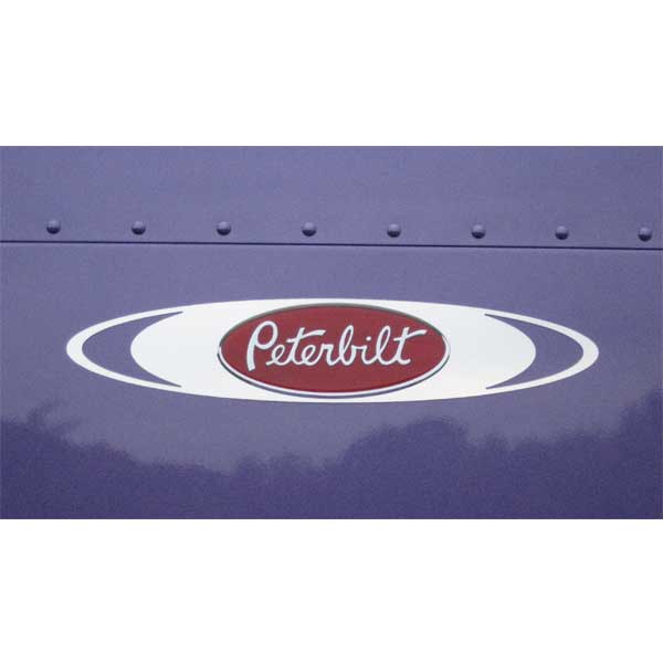 Peterbilt Elipse Hood Logo Trim (PR)