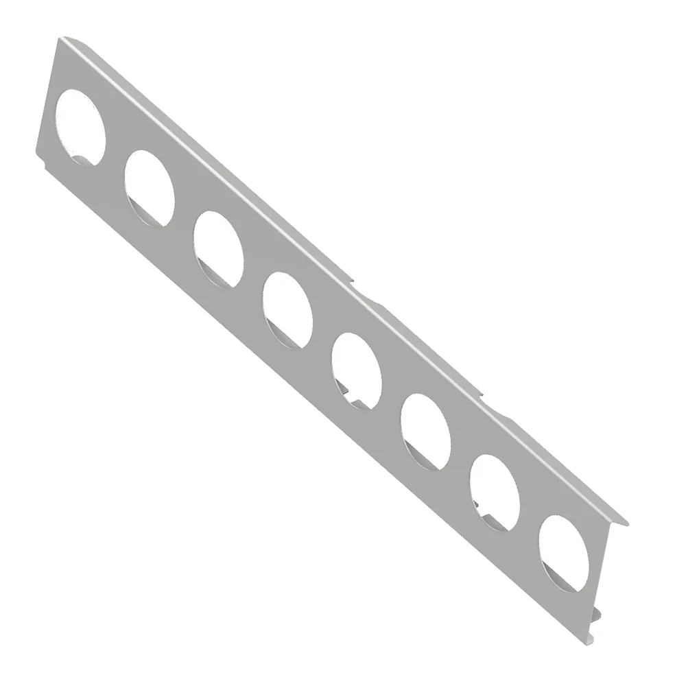 Peterbilt Front Air Cleaner Bars with 2" Light Holes