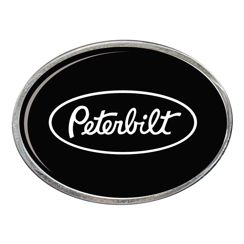 Peterbilt in Oval Billet Aluminum with Resin Belt Buckle - Image 7