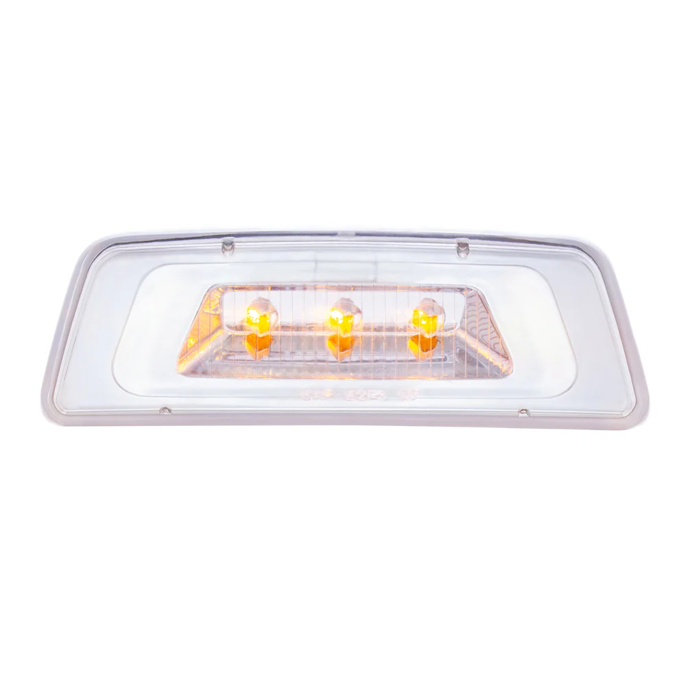 Peterbilt, Kenworth 3 LED Amber Fender Turn Signal/Parking Light - Image 4